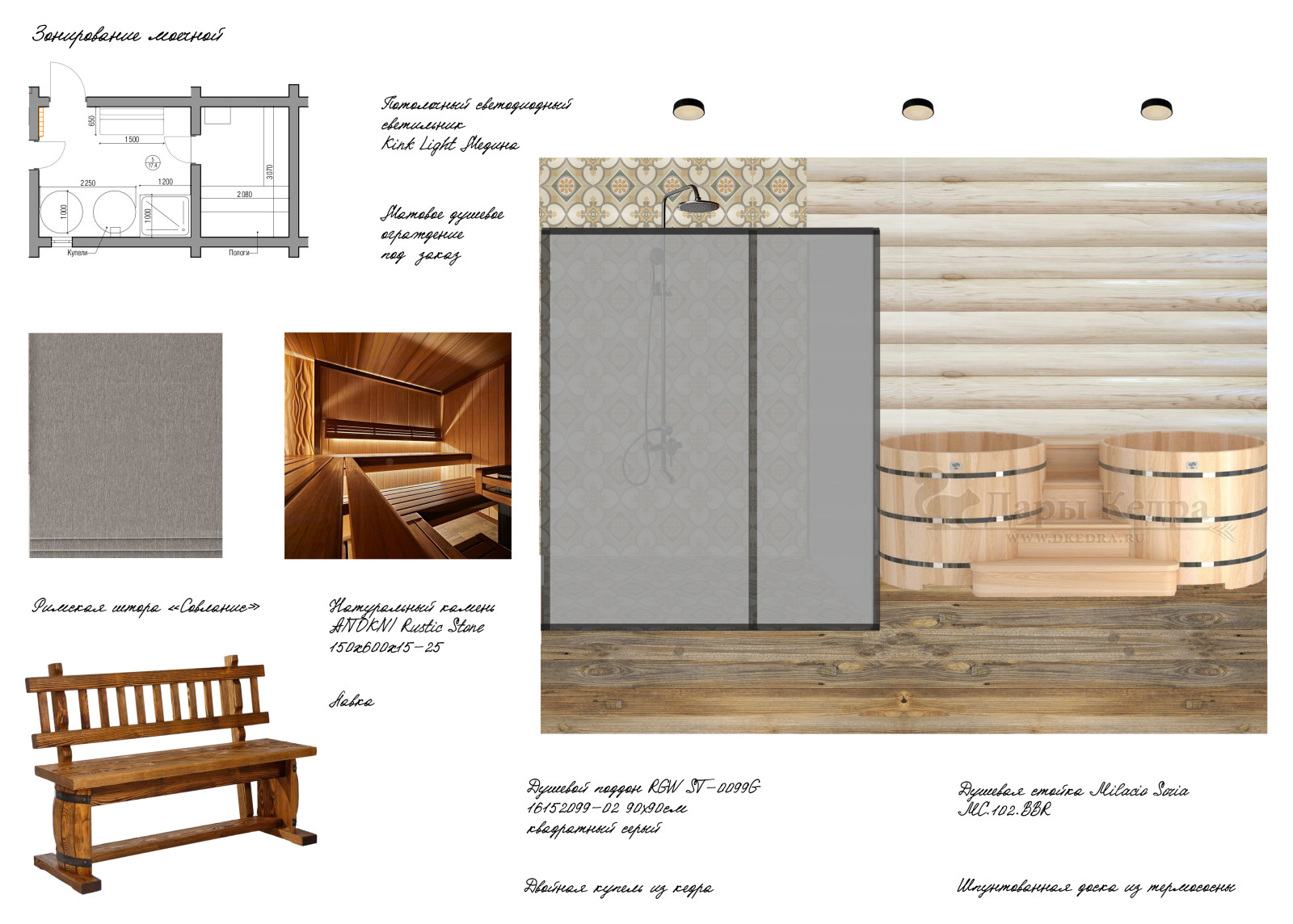 Концепт моечной. Вариант 1