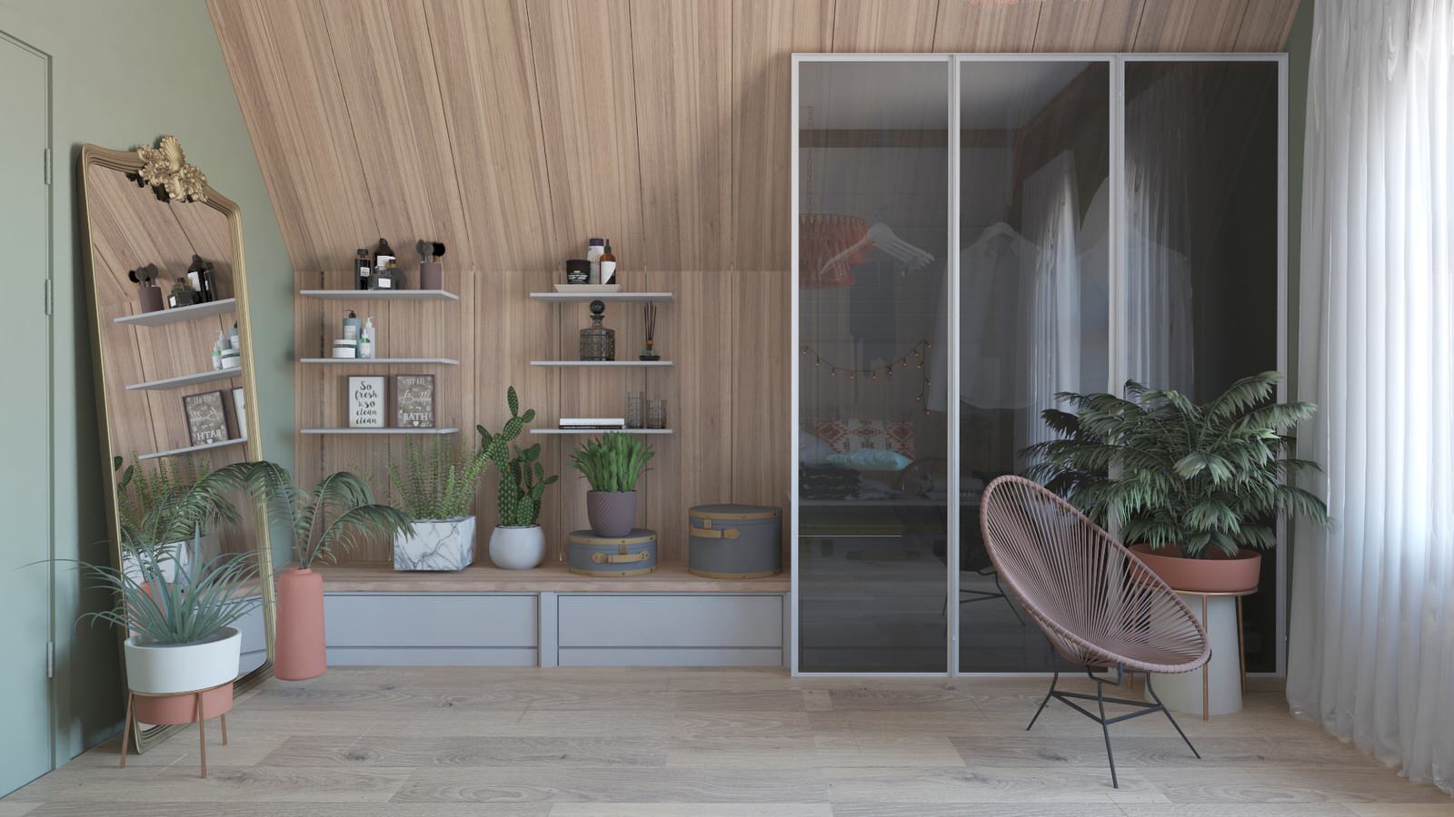 Обложка проекта: Спальня для девушки 16 лет