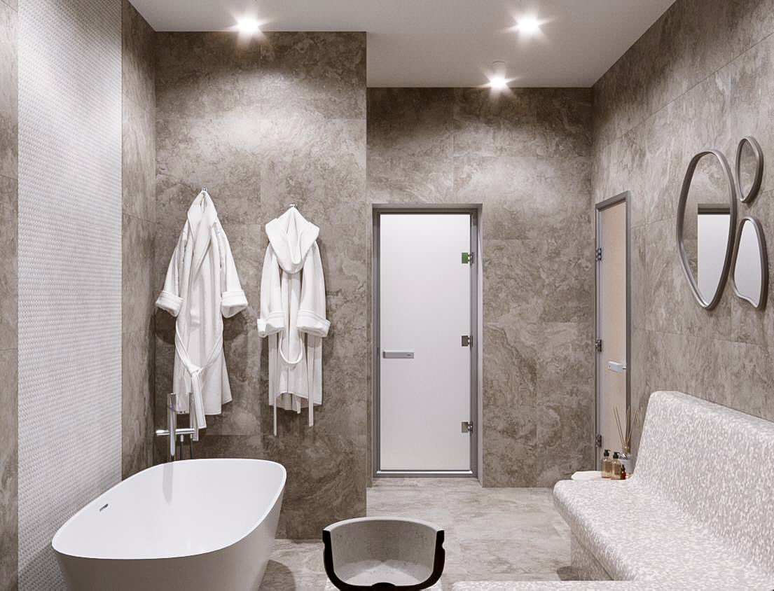 Банный комплекс 107 кв.м