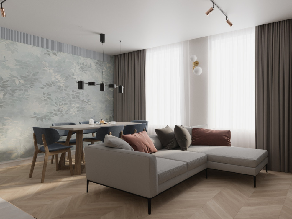 Кухня-Гостиная в жк привелегия