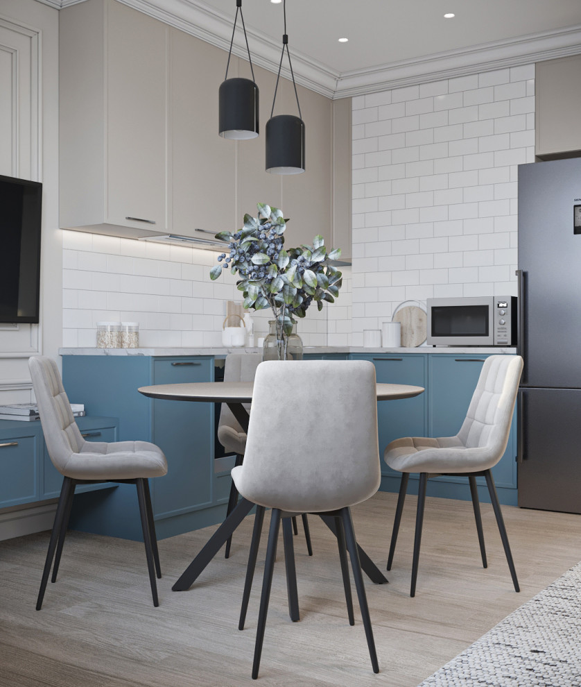 Евро однушка в стиле "Неоклассика"