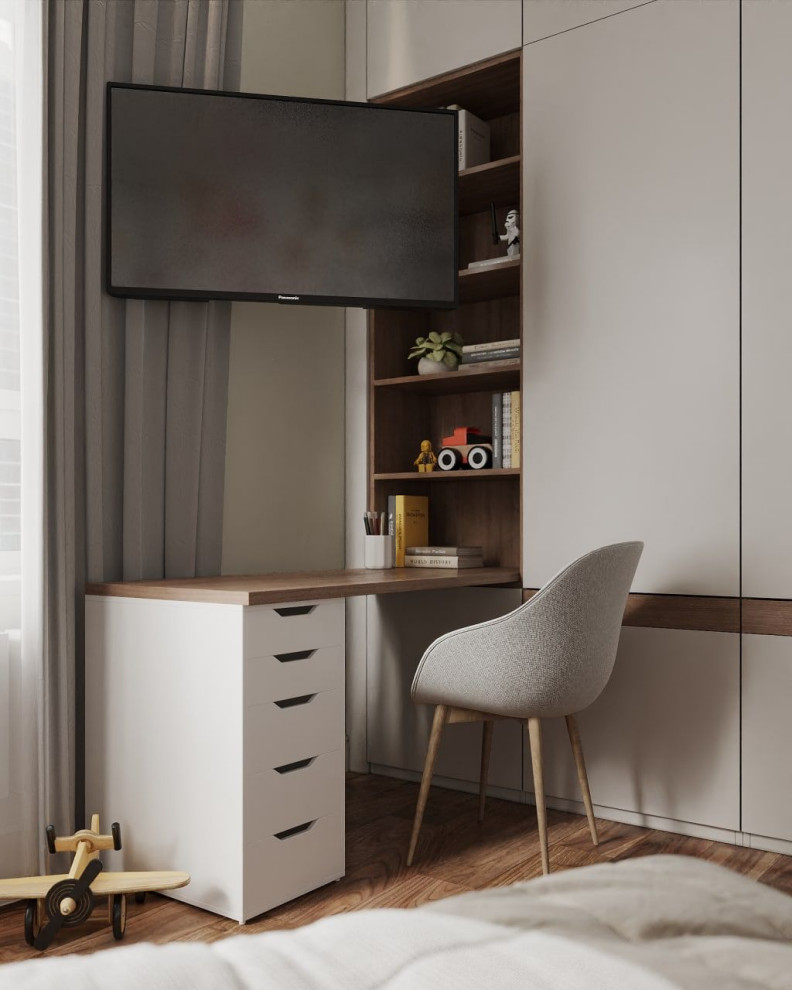 Раменки. Элегантный минимализм для молодой семьи