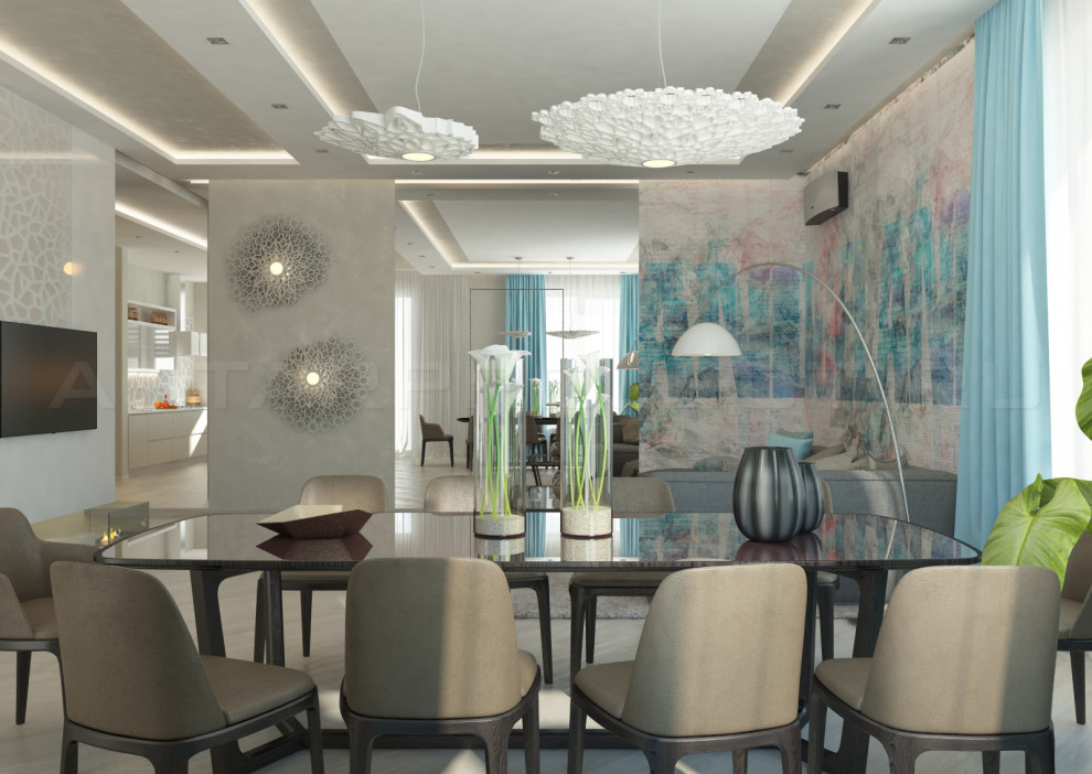 Обложка проекта: Краски лета(гостиная)