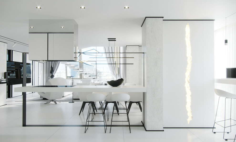 Дизайн-проект пентхауса в г. Москве 225 кв.м.