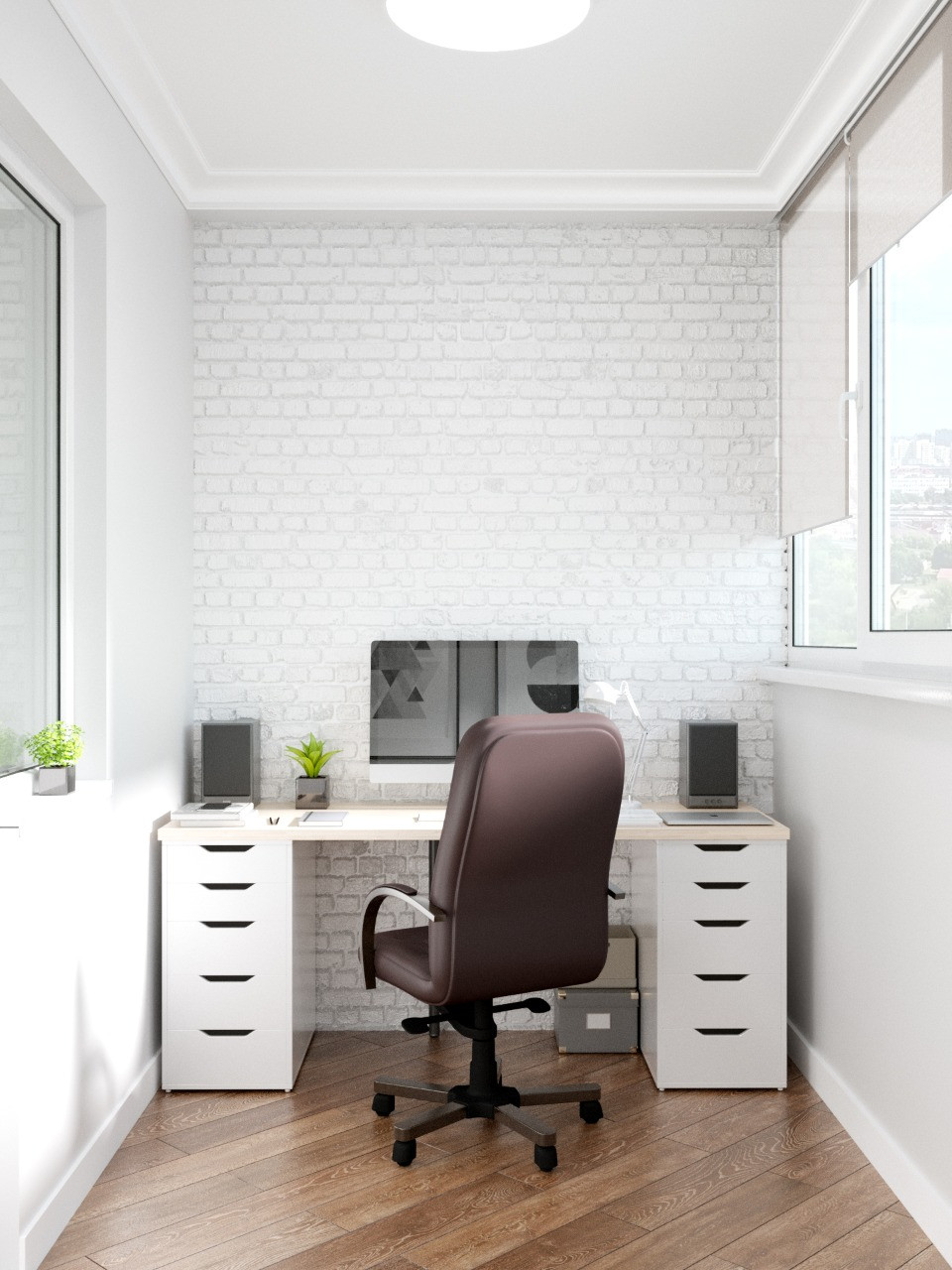 Лед и пламень. Лоджия.