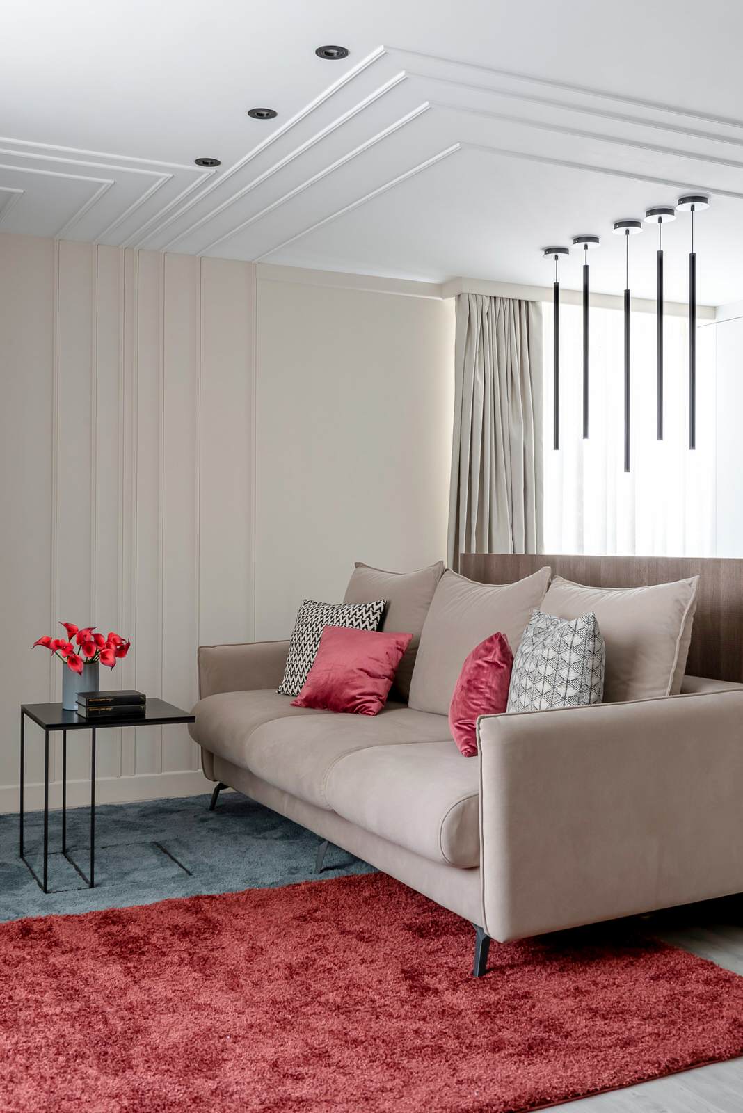 Реализованный проект квартиры для мамы с ребенком, г.Находка