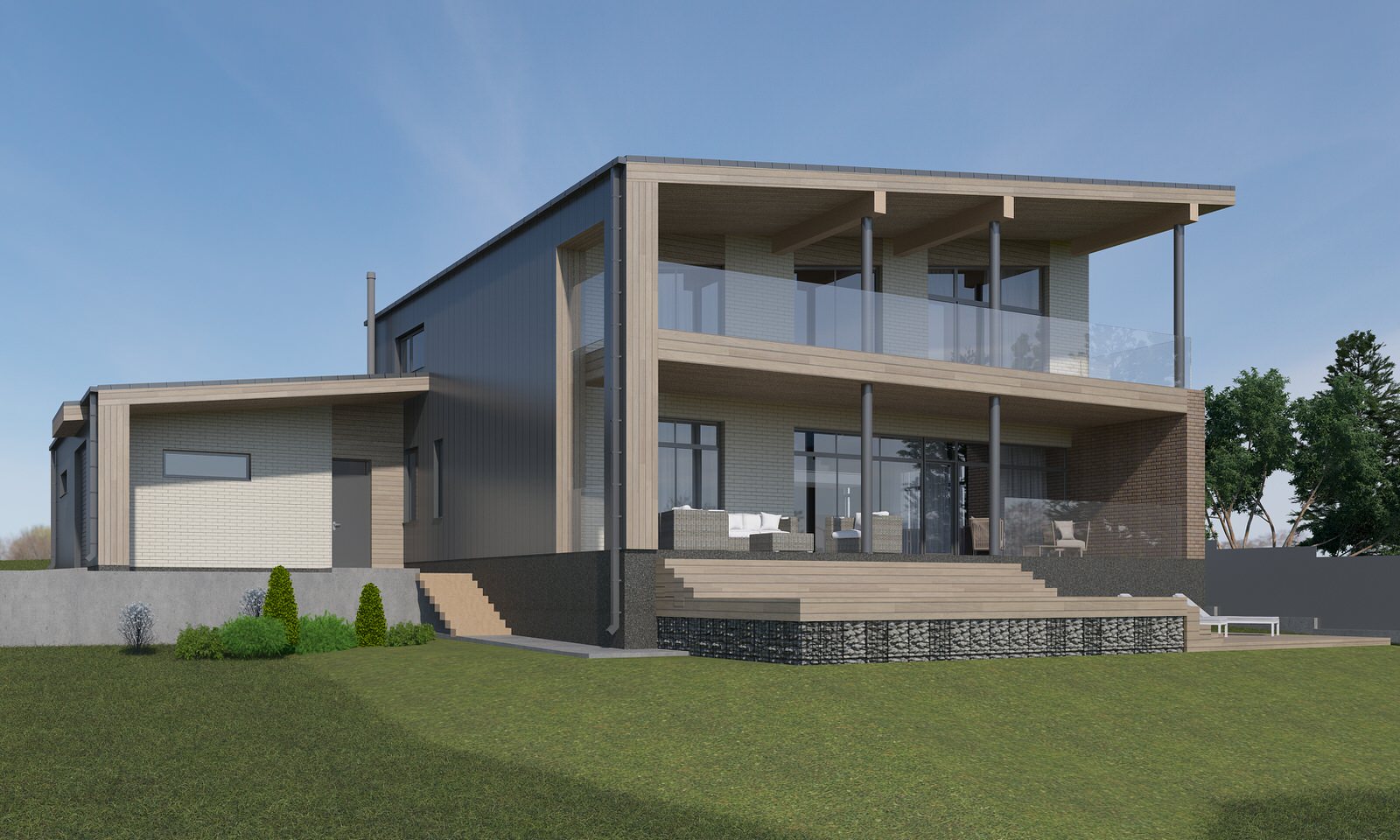 Дом в современной стилистике