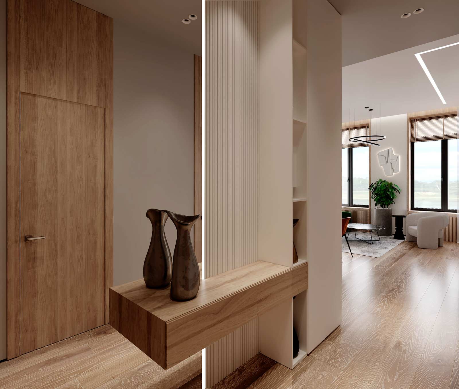 Интерьер квартиры в ЖК "Вест Гарден"