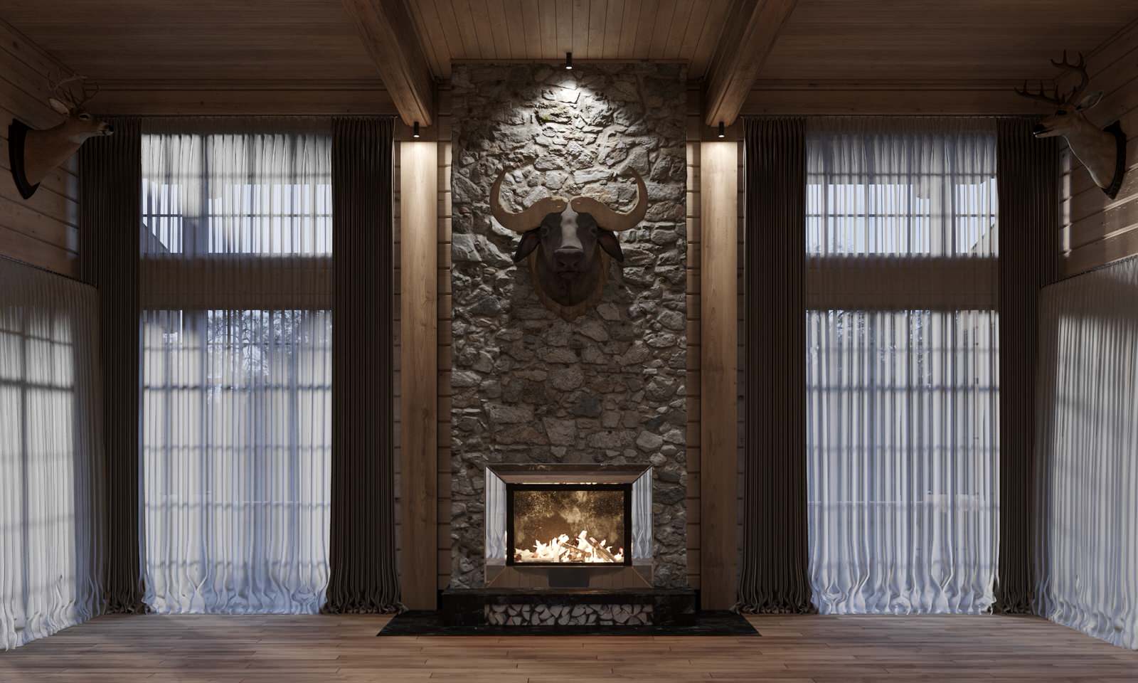 Загородный дом в стиле шале