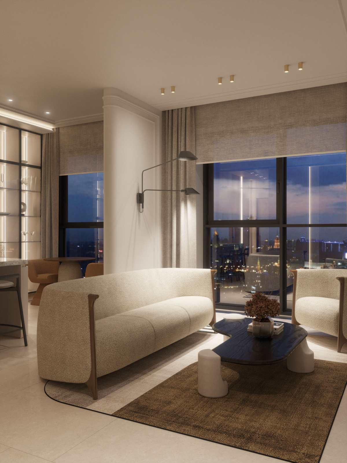 Дизайн-проект квартиры 65м², ЖК Sydney City