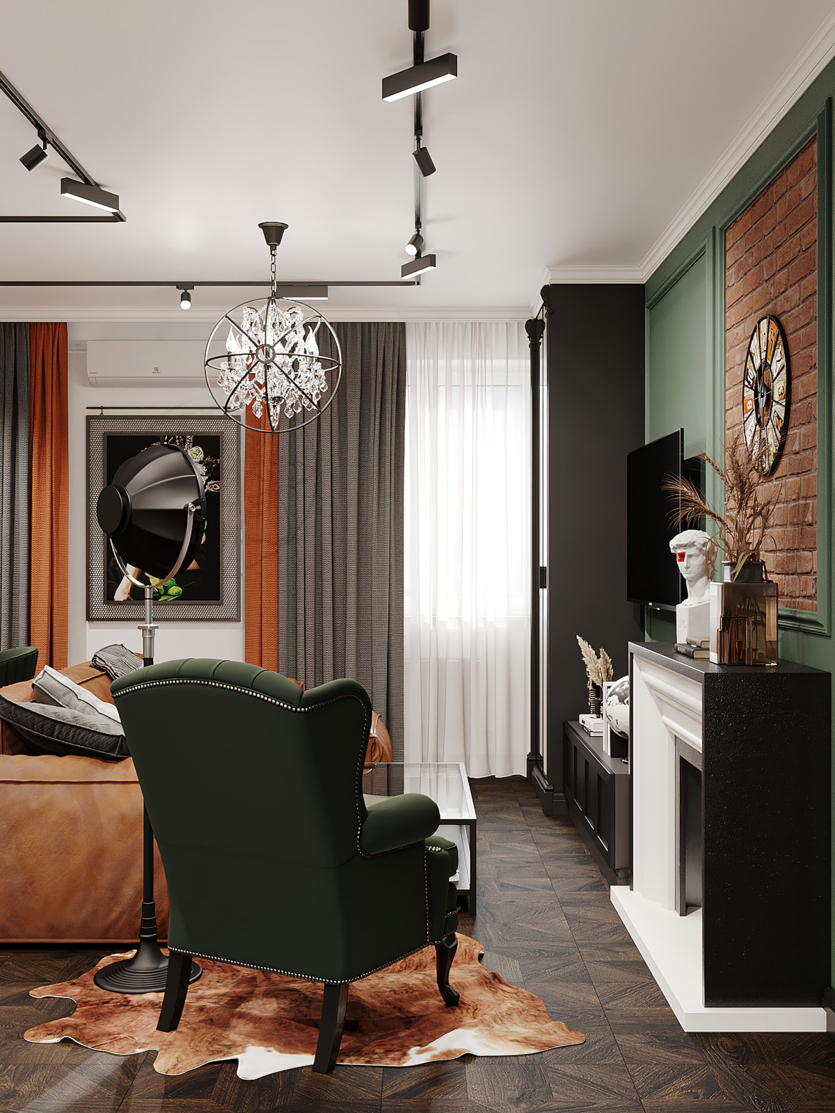 Квартира в английском стиле