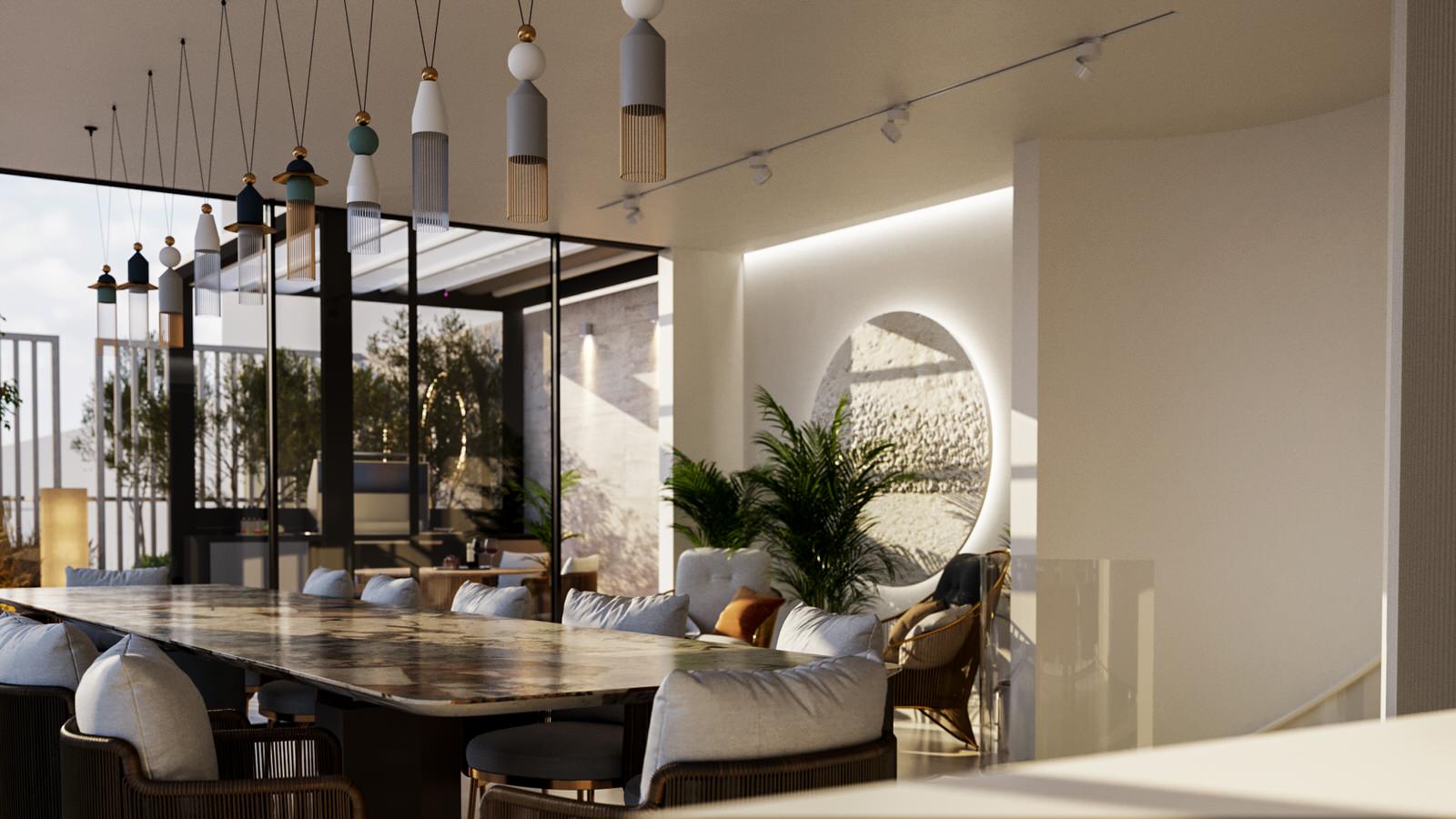 Терраса в Центре Москвы с видом на Исторический центр