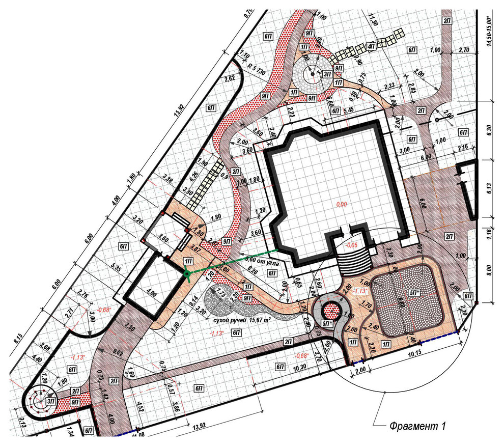 Ландшафтный проект в п.Долинка