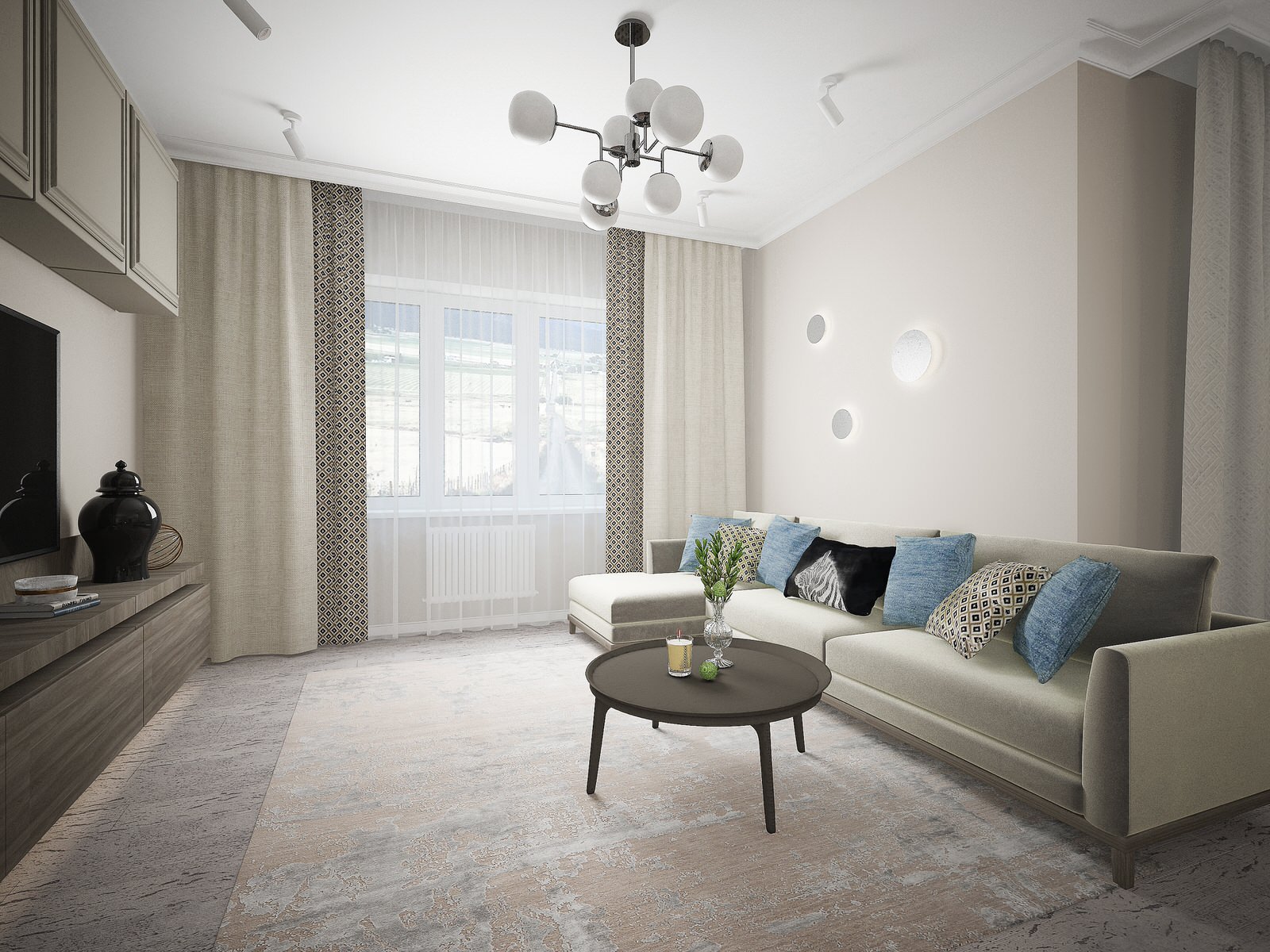 Обложка проекта: Интерьер загородного дома