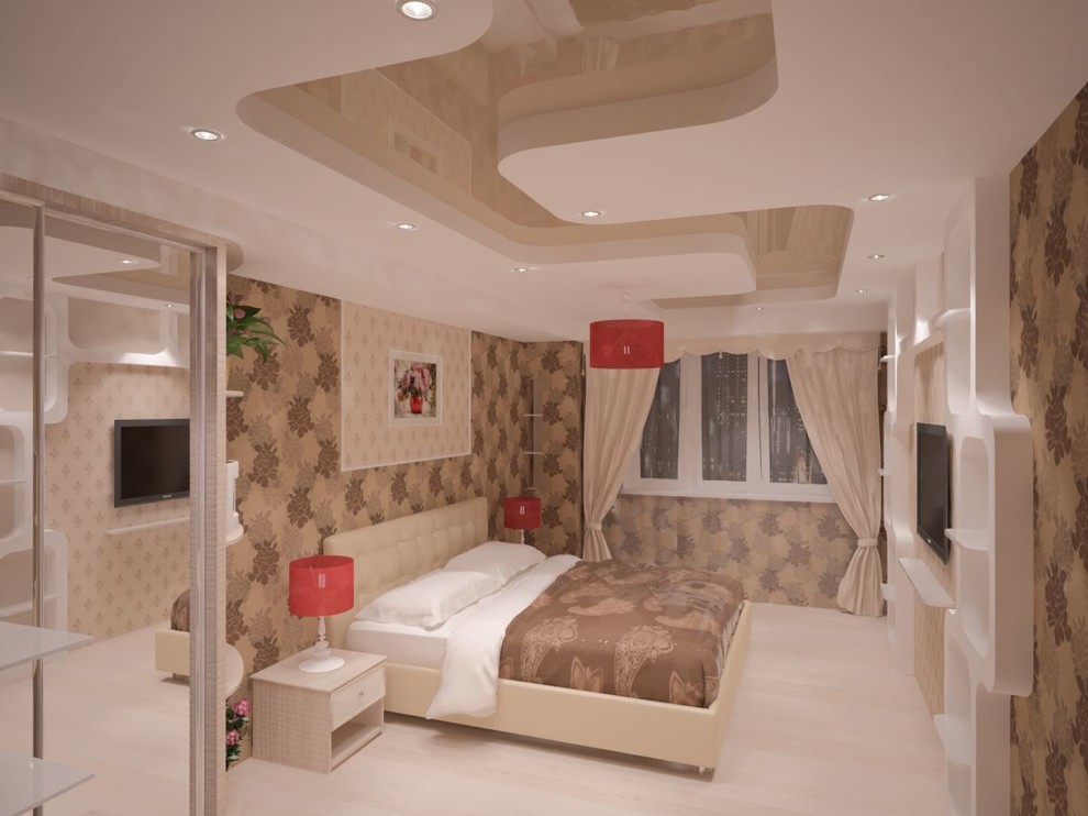 Обложка проекта: дизайн спальни