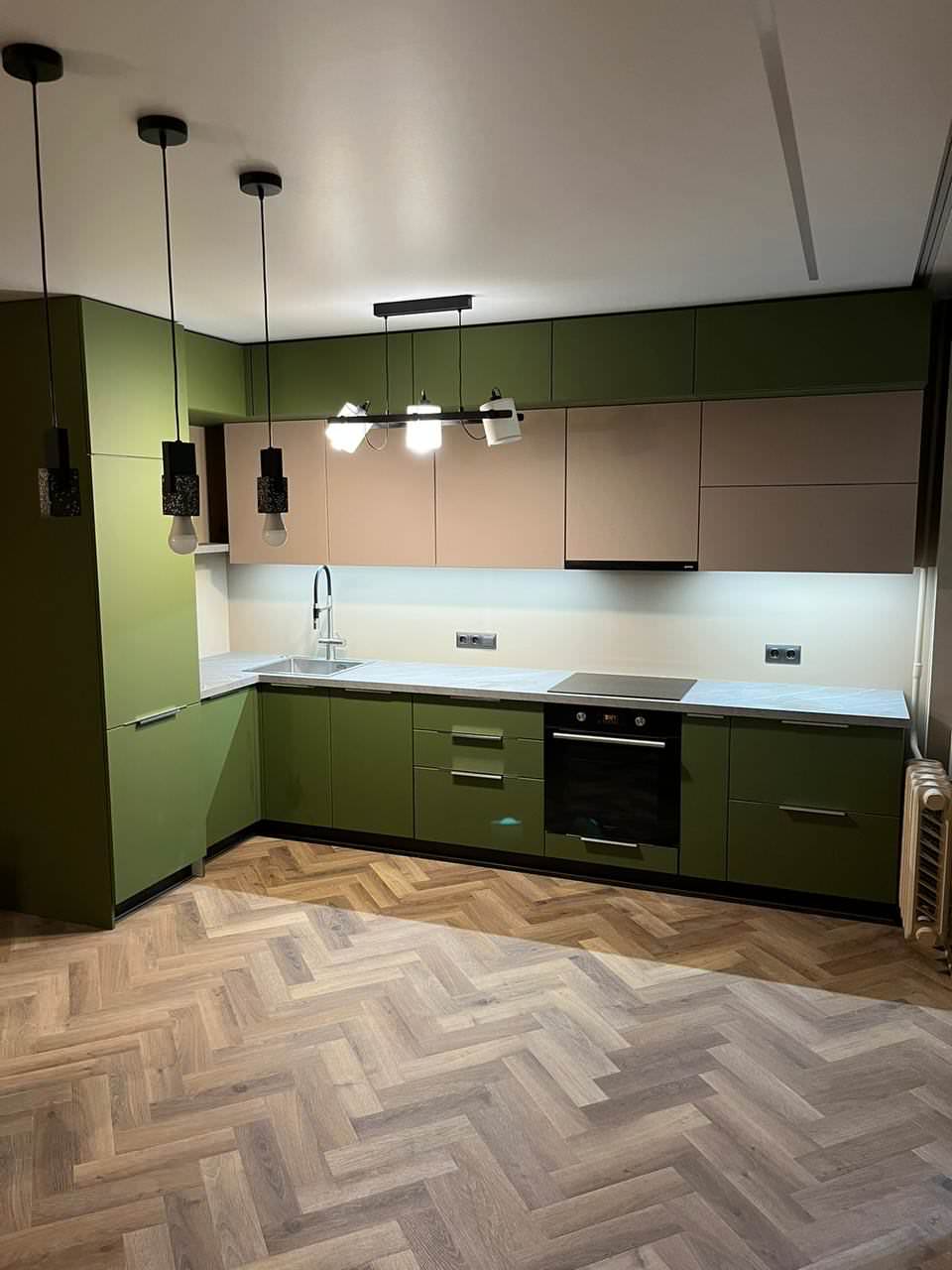 Уютная кухня.