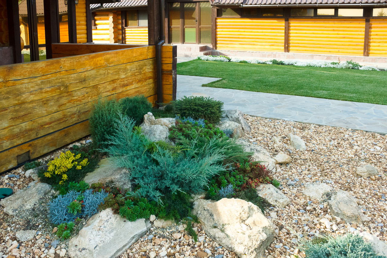 Минимализм в саду