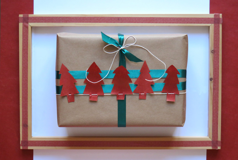 Cвоими руками: Как упаковать подарок на Новый год в крафт-бумагу