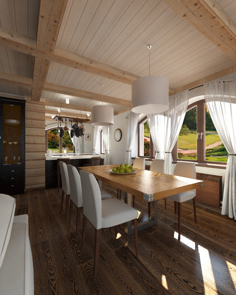 Проект загородного дома в стиле Шале