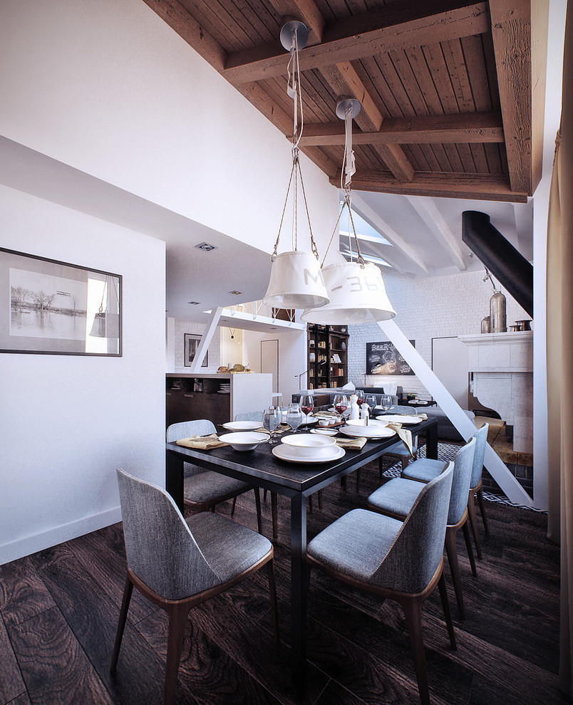 Квартира в скандинавском лофте