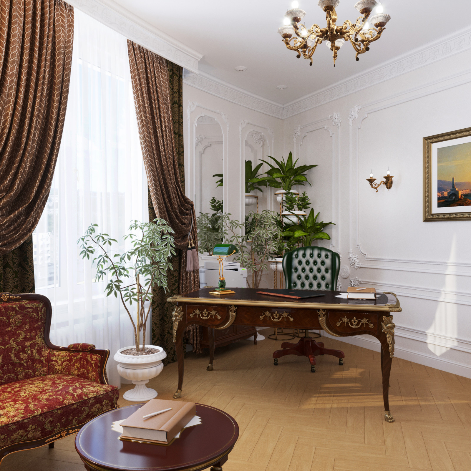 КВАРТИРА В КЛАССИЧЕСКОМ СТИЛЕ