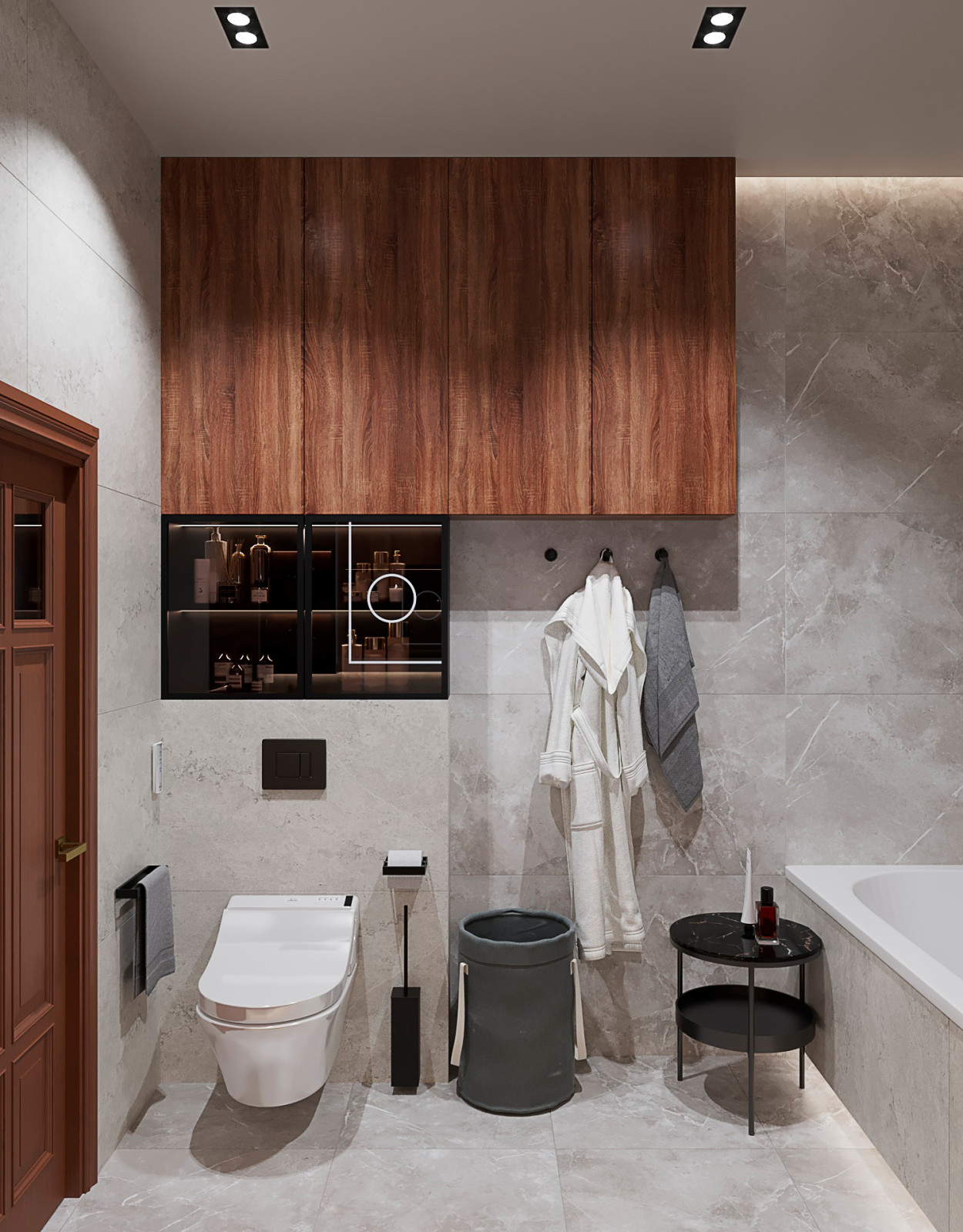 2023г. Интерьер частного дома 350 м2 в г. Новосибирск