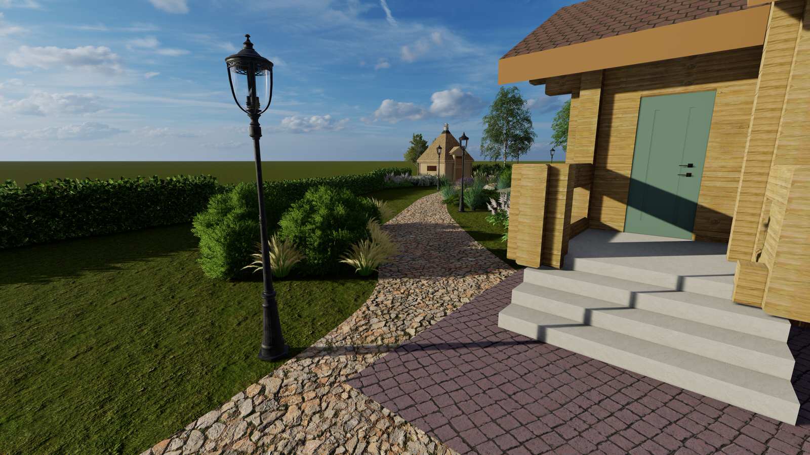 КП Дубки Пейзажная планировка