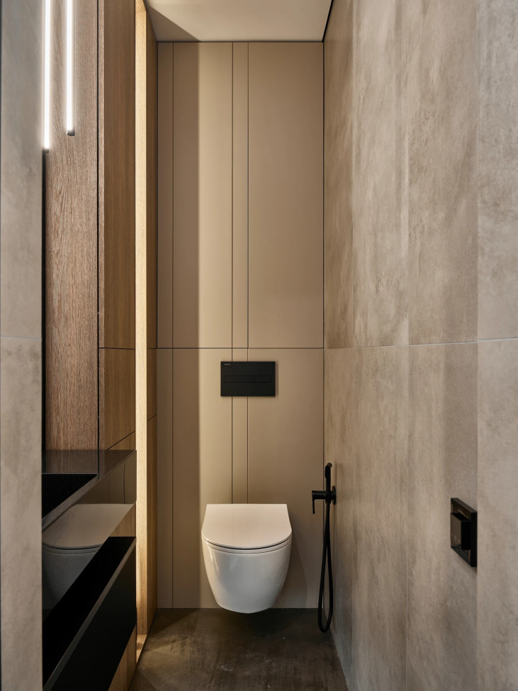 Обложка проекта: Дизайн проект квартиры 60м2. Коридор и Ванные