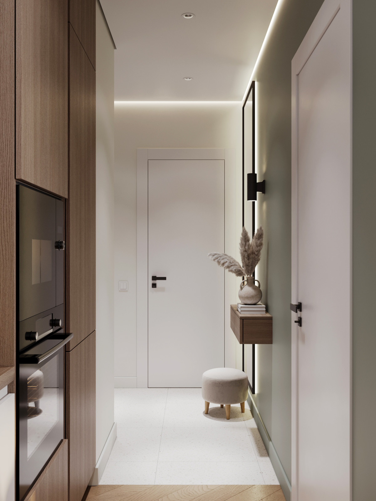 Трехкомнатная квартира в городе Дубнаа