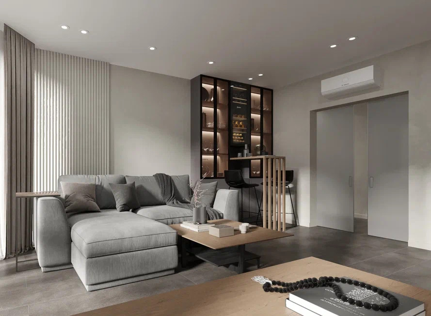 Планировка квартиры в стиле современный минимализм