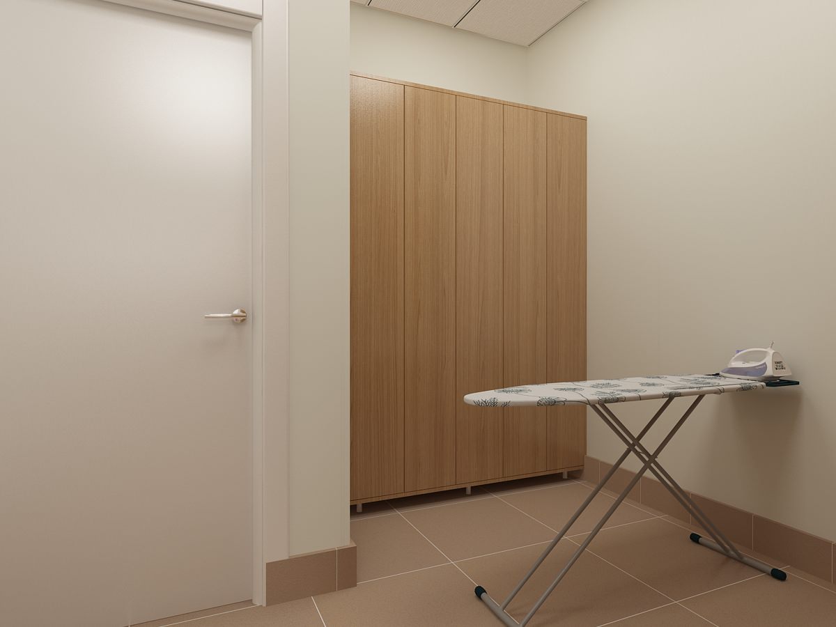 Дизайн-проект отделения ПАО Сбербанка Омская обл. р-н Нижняя Омка