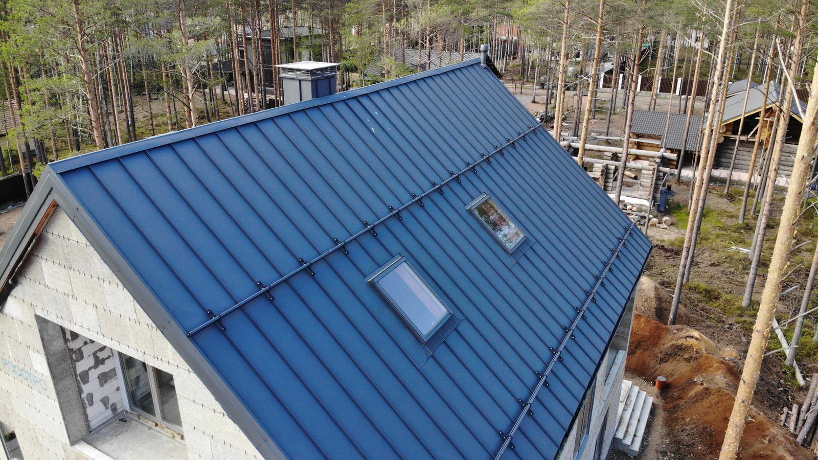 Дом в скандинавском стиле.