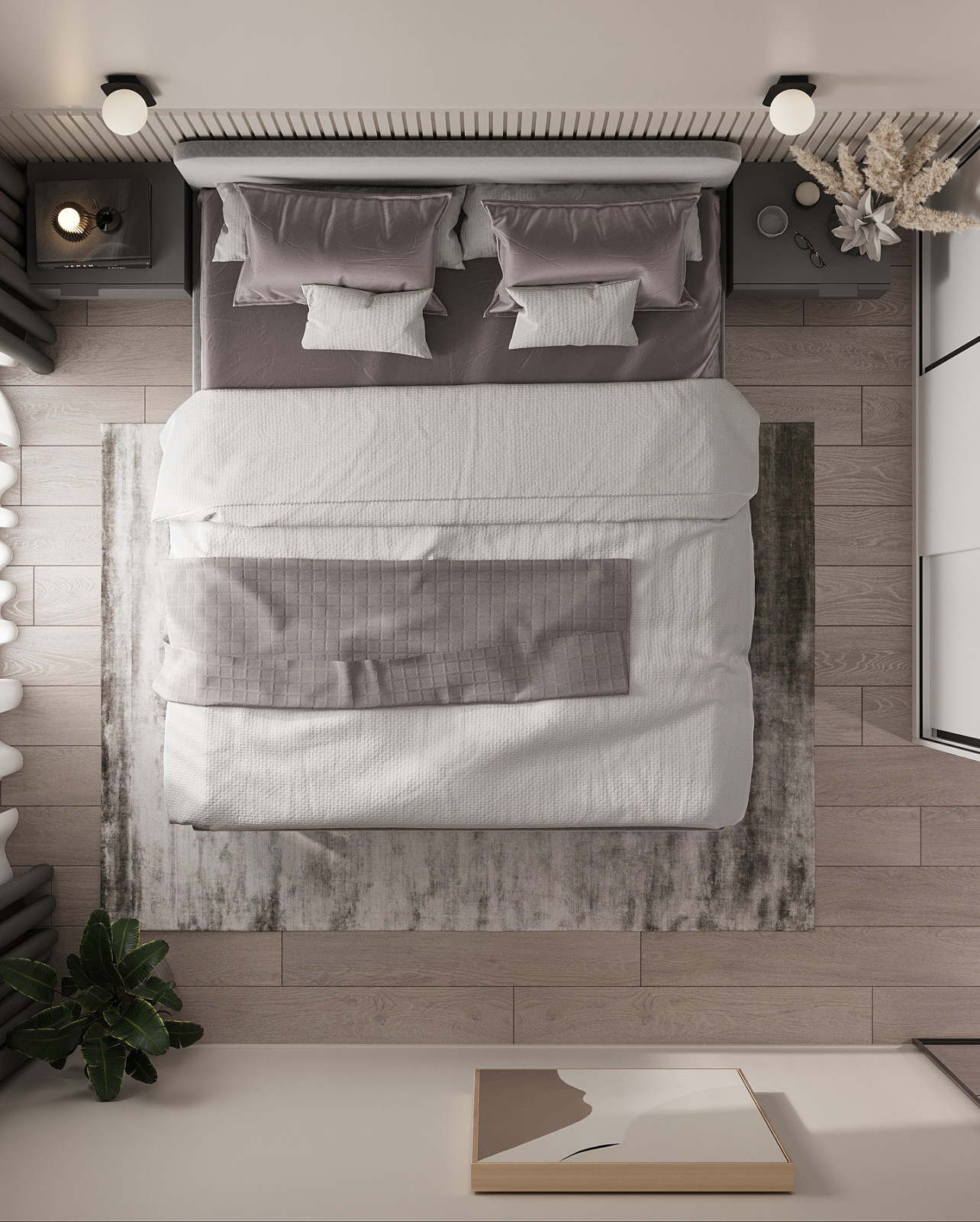 Современный интерьер в ЖК «Znak», Ижевск, 73 кв. м2