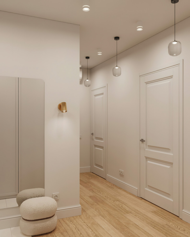 18. Clean 64 м². Прихожая