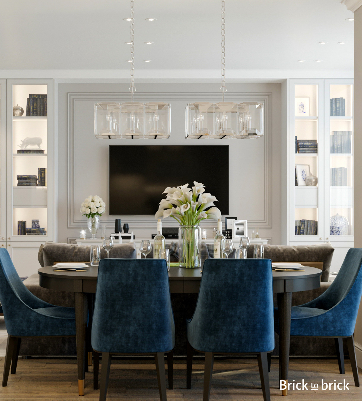 Квартира в стиле "Современная классика"