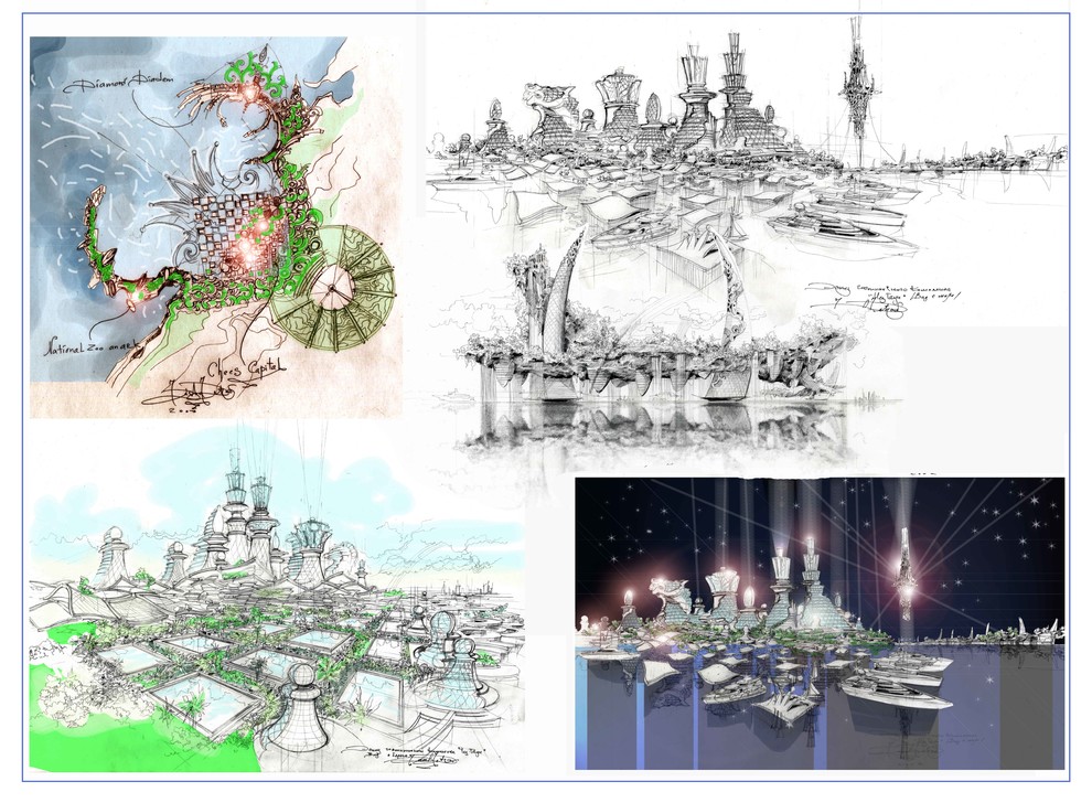 Эскизы - архитектура