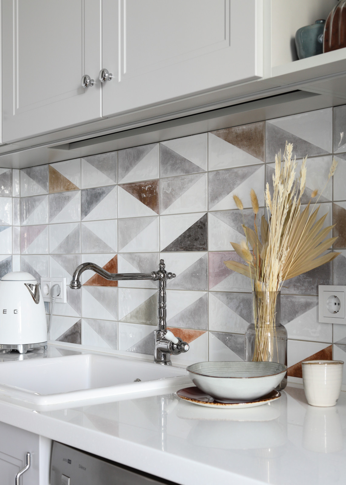 Chic interior for young couple