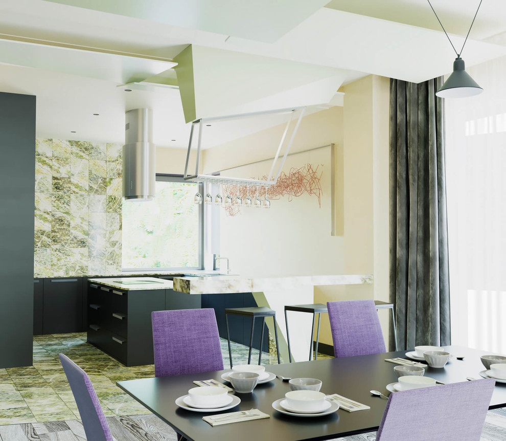 Дизайн интерьера дома 300 кв.м. “Символы имен” в КП “Комильфо”