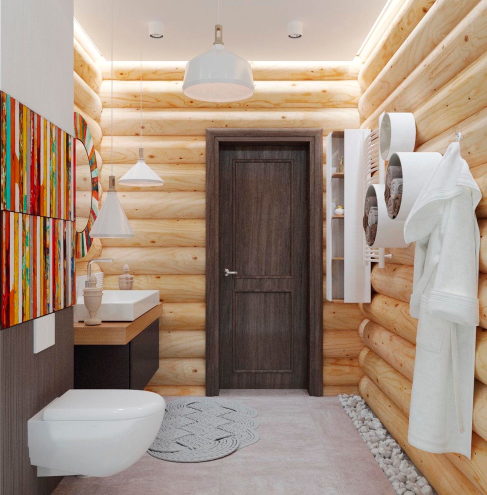 Интерьер сруба