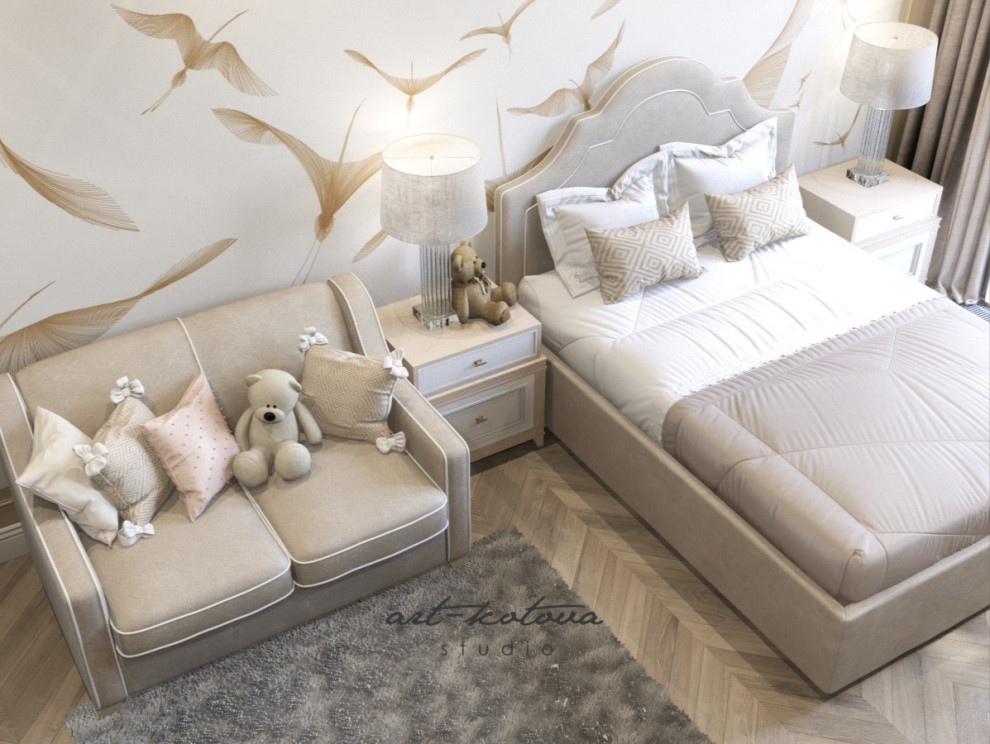 Обложка проекта: Детская комната в ЖК «Резиденции композиторов» г.Москва