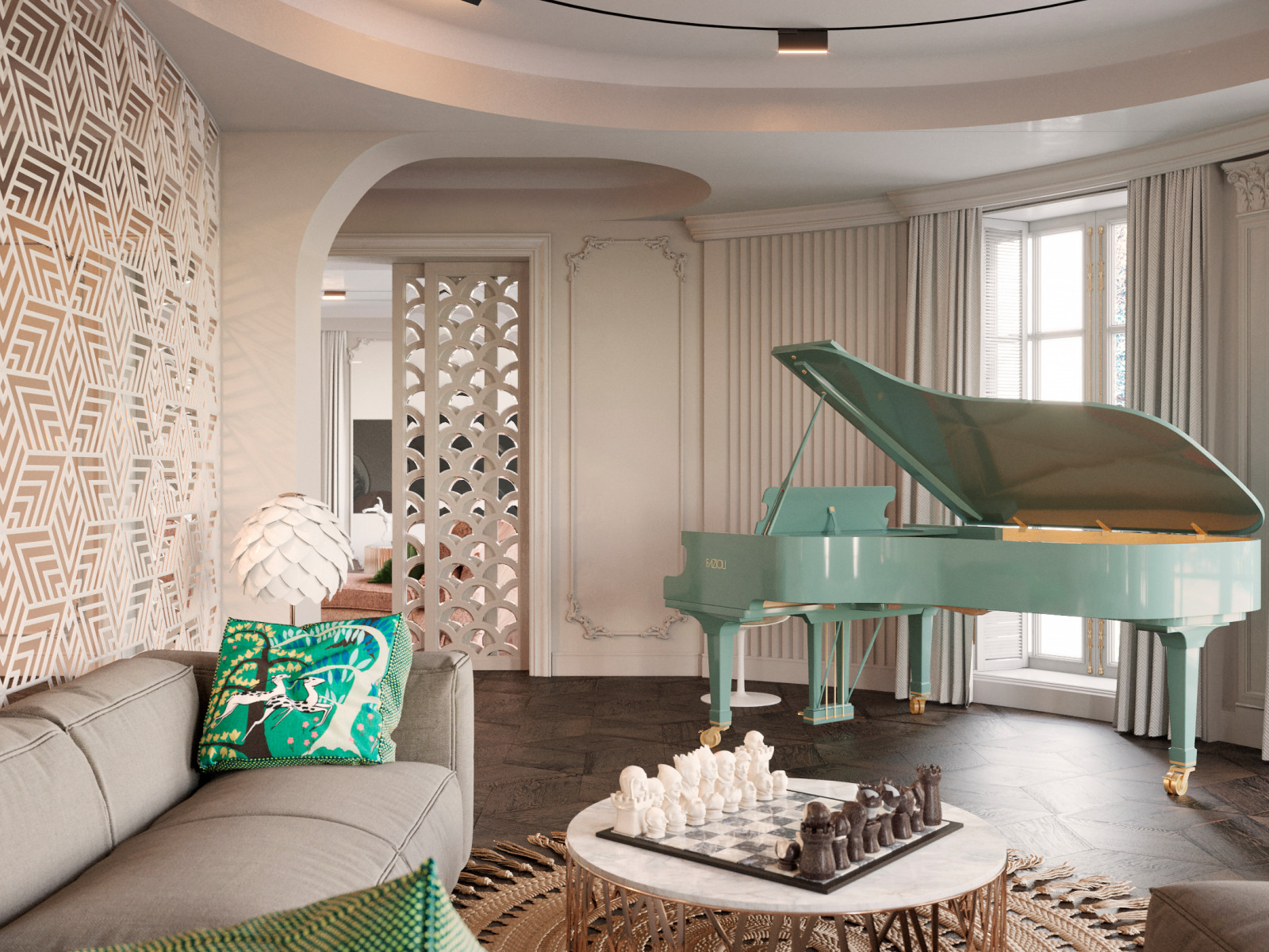 Проект элитного дома. Коттеджный поселок "Резиденции Бенилюкс" в Подмосковье.