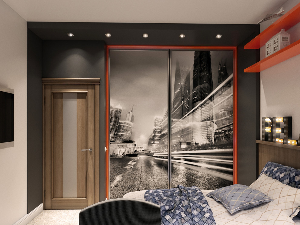 динамичная комната мальчика 17 лет