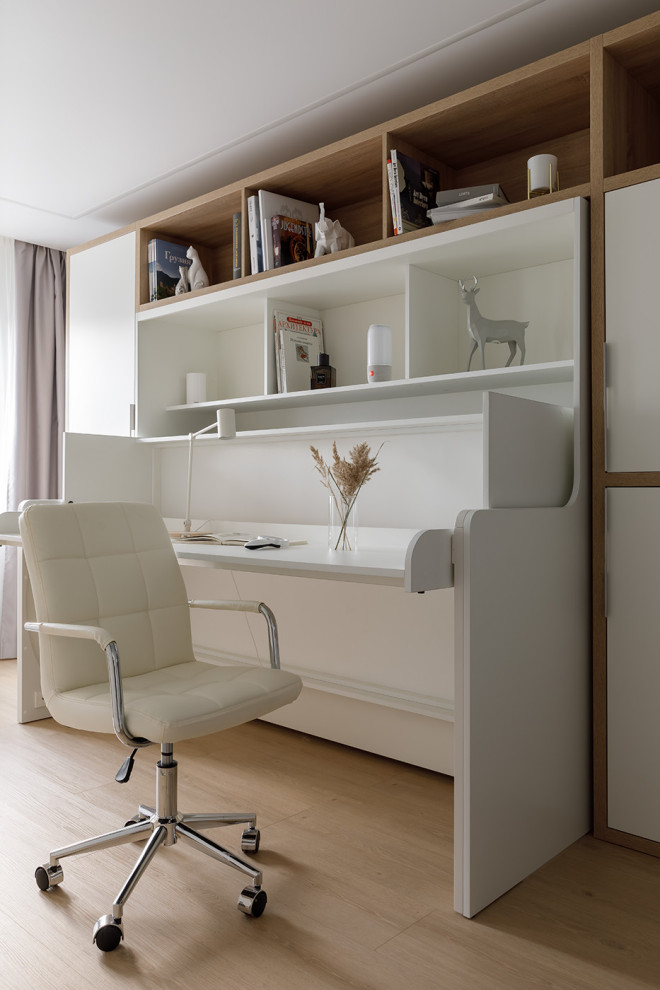 Интерьер трёхкомнатной квартиры в стиле минимализм, г. Калининград