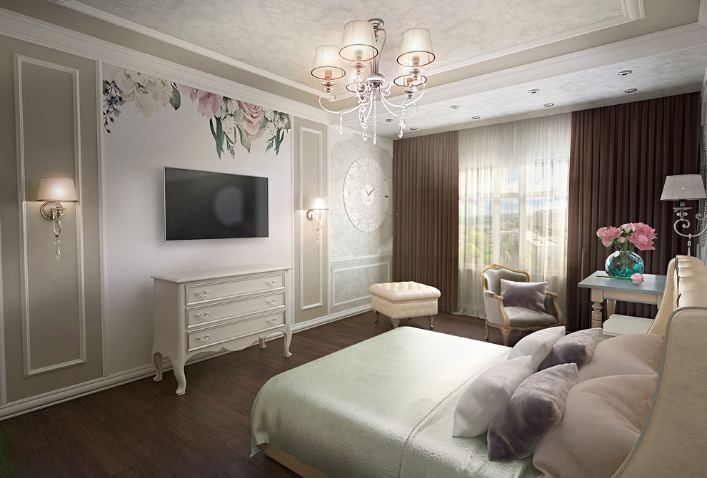 Спальня "Нежная неоклассика"