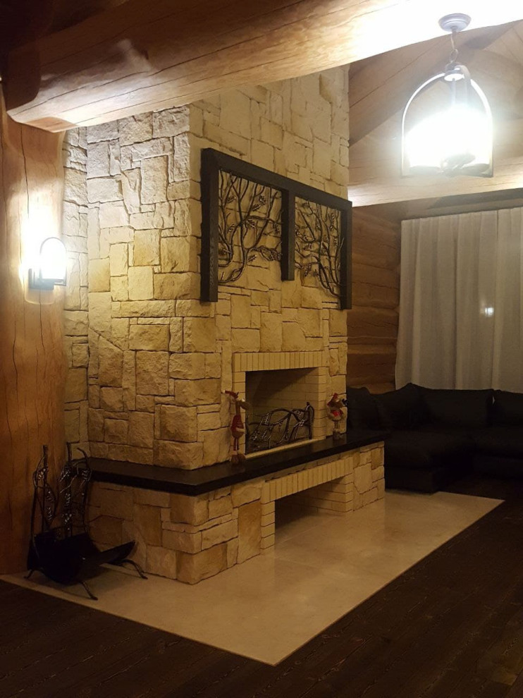 Дизайн интерьера деревянного дома