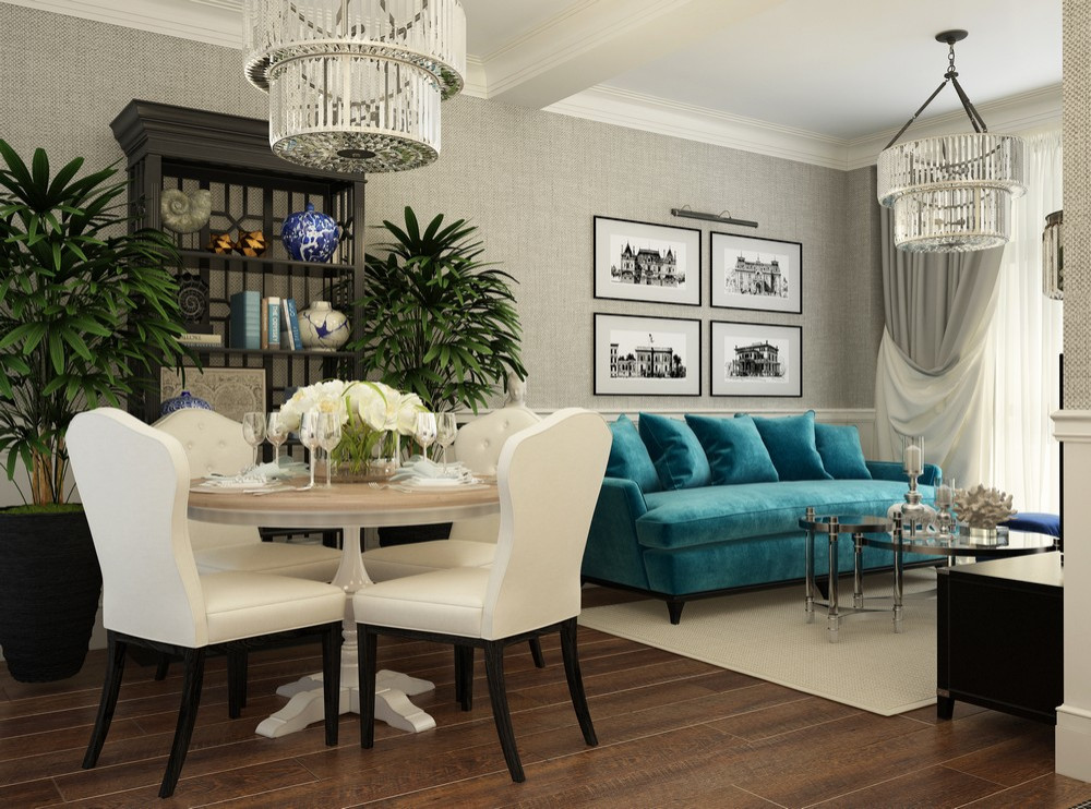 Обложка проекта: Квартира в классическом стиле