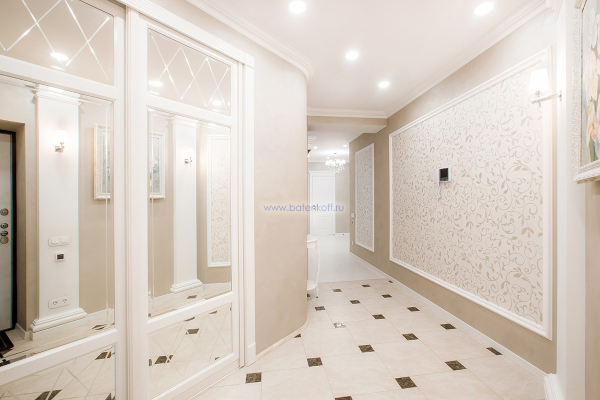 Реализация дизайн-проекта интерьера квартиры на ул.Ботанической, г.Екатеринбург