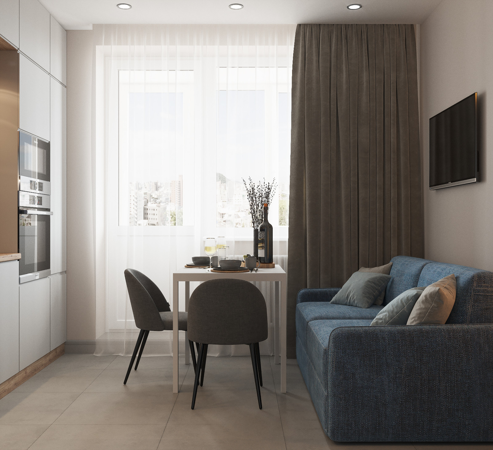 Однокомнатная квартира