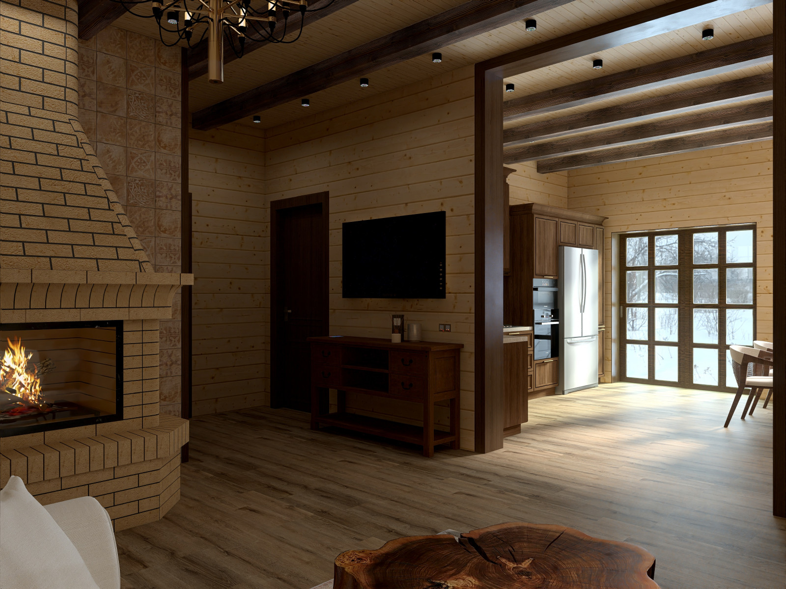 Обложка проекта: Загородный дом "Верхние Рудицы", 2024