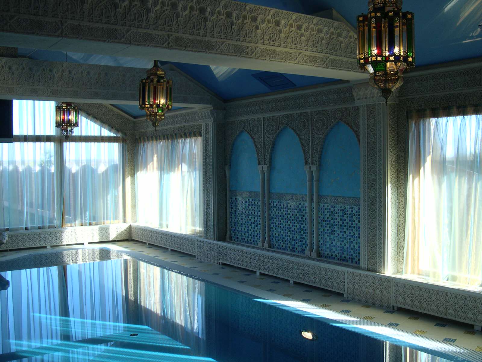 Восточный стиль в интерьере.Портфолио объектов.